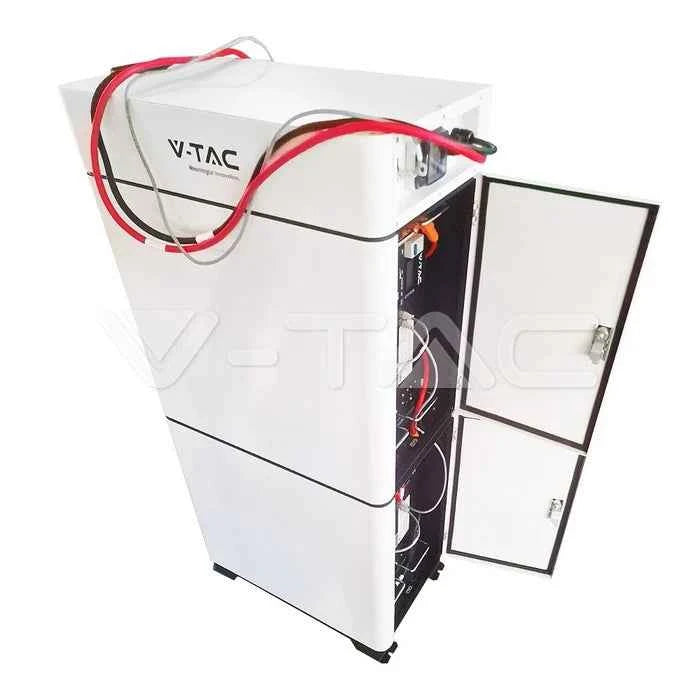 Armadio V-TAC con Cablaggio per 4 Batterie Fotovoltaiche - Max 100A