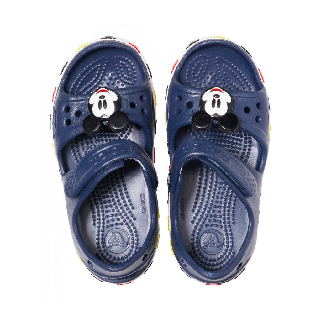 Crocs sandalo da bambino Topolino Fun Lab Crocband Disney 206170 410 blu