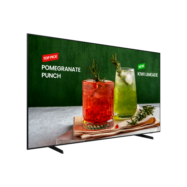 Samsung LH98BEDHLGUXEN visualizzatore di messaggi Pannello piatto per segnaletica digitale 2,49 m (98") Wi-Fi 4K Ultra HD Nero, Grafite Processore integrato Tizen 16/7 [LH98BEDHLGUXEN]