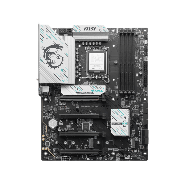 MSI MB INTEL B860 GAMING PLUS WIFI ATX DDR5, 2PCI-Ex16, 2PCI-Ex1, 4SATA3 [B860 GAMING PLUS WIF]
