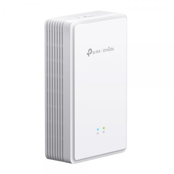 TP-Link - EAP625GP-Wall - Omada AX1800 Wall-Plate Dual-Band Wi-Fi 6 GPON Access Point, 1SC/UPC GPON+21G RJ45 Port(One support Poe Out)+1RJ11 Port, 574Mbps at 2.4 GHz + 1201 Mbps at 5 GHz [EAP625GP-Wall]