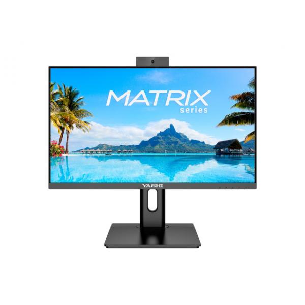 YASHI MONITOR 24 LED IPS 16:9 FHD 1MS 300 CDM, WEBCAM, DP/HDMI, PIVOT, MULTIMEDIALE [YZ2493]