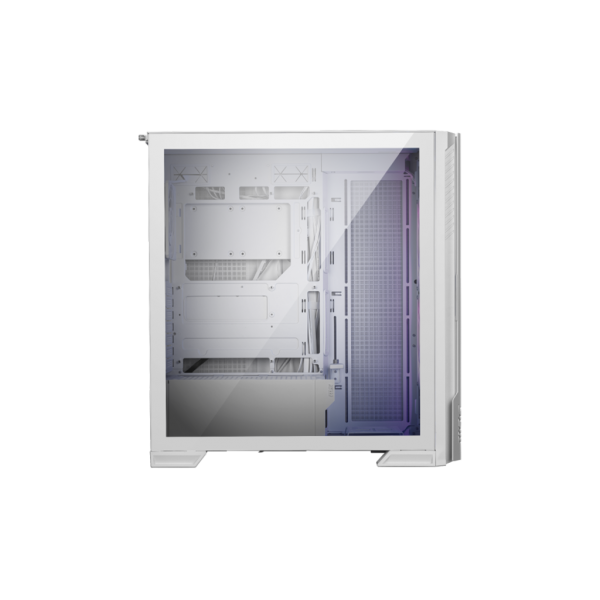 MSI CASE MID TOWER BIANCO, 2 USB, 1 TYPE-C, 2X160MM ARGB FAN, 1X120MM NO-ARGB FAN, ARGB+PWM CONTROL [MPG VELOX 300R AFPZW]