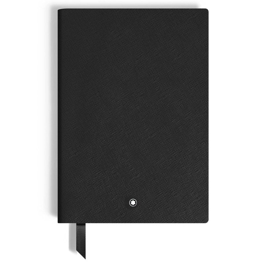 Montblanc blocco note #146 a righe pelle Sartorial nero 134750