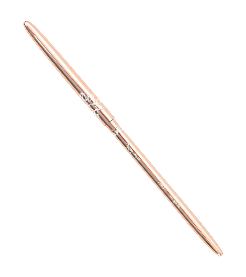PEGGY SAGE  PENNELLO PIATTO GEL UV ROSE GOLD - SINTETICO #4