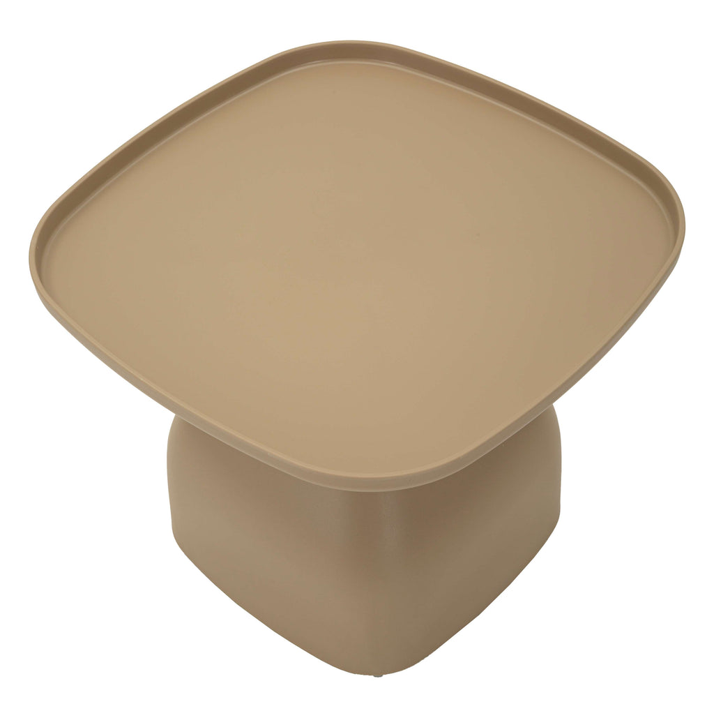 Tavolinetto Gea Tortora Cm 48X48X38 Design Moderno ed Elegante