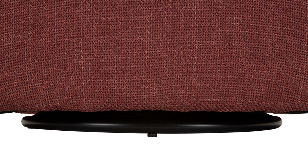 Poltrona Girevole Siena Bordeaux CM 83,5X66X80 Elegante
