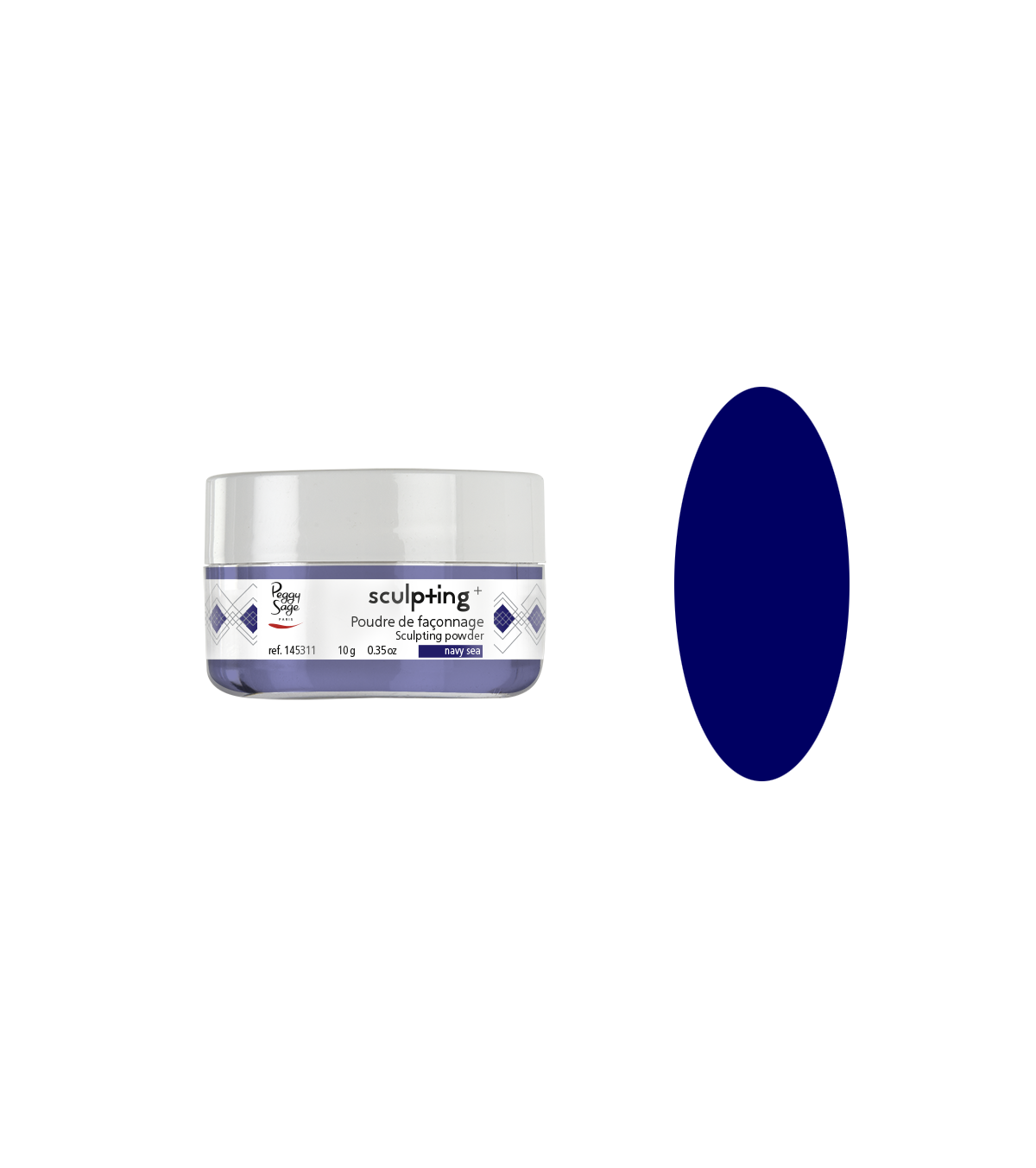 PEGGY SAGE  POLVERE DI MODELLATURA NAVY SEA -10G