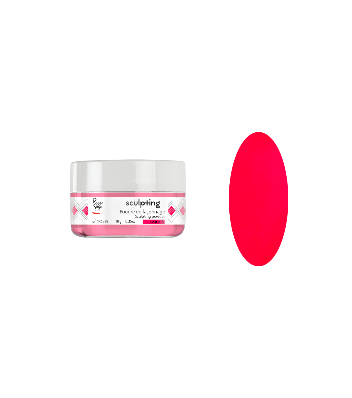 PEGGY SAGE  POLVERE DI MODELLATURA NEON PINK -10G
