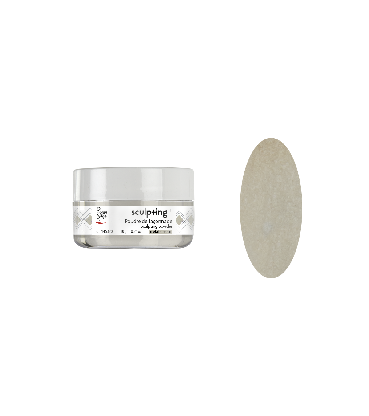 PEGGY SAGE  POLVERE DI MODELLATURA METALLIC MOON -10G