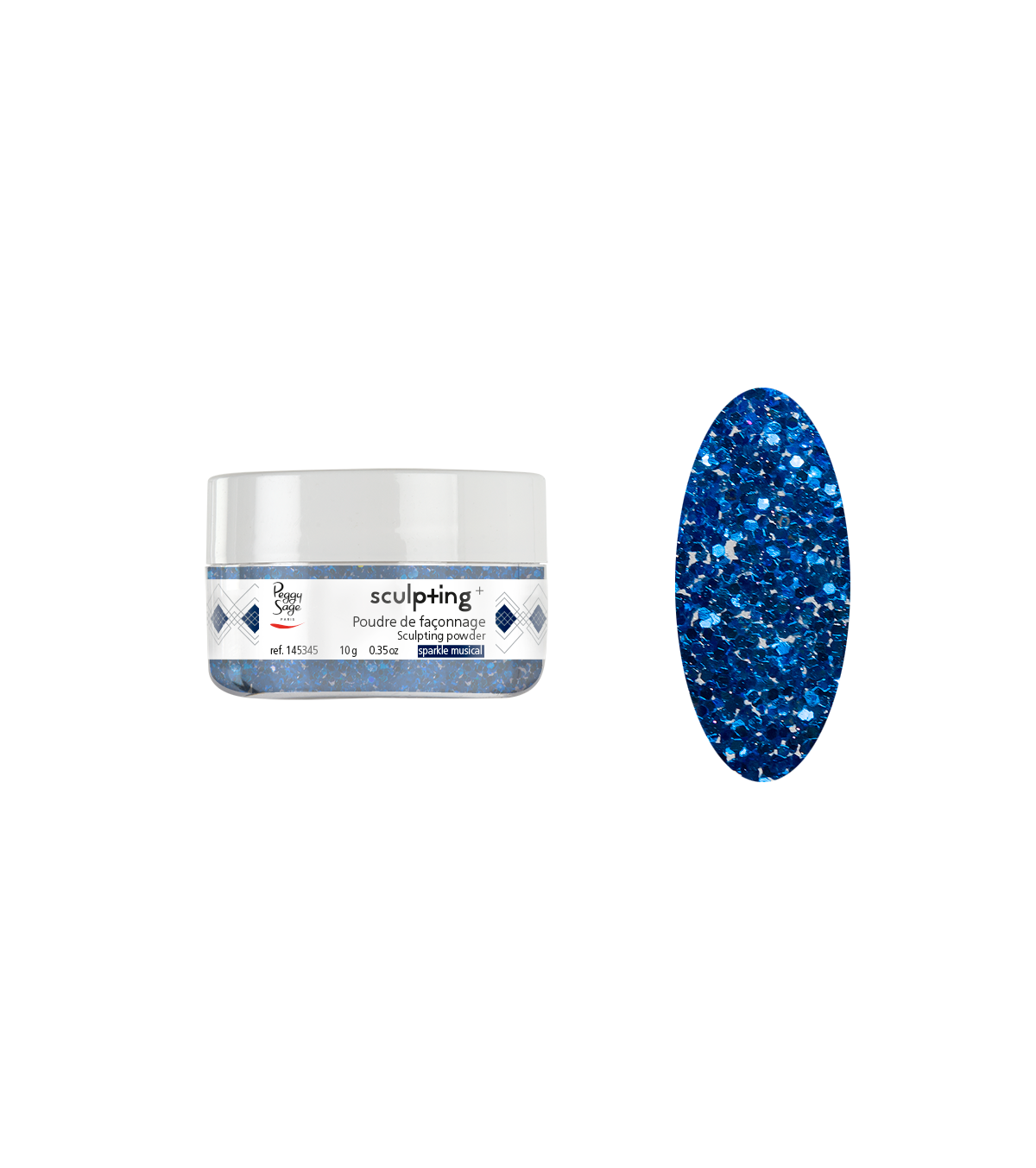 PEGGY SAGE  POLVERE DI MODELLATURA SPARKLE MUSICAL -10G