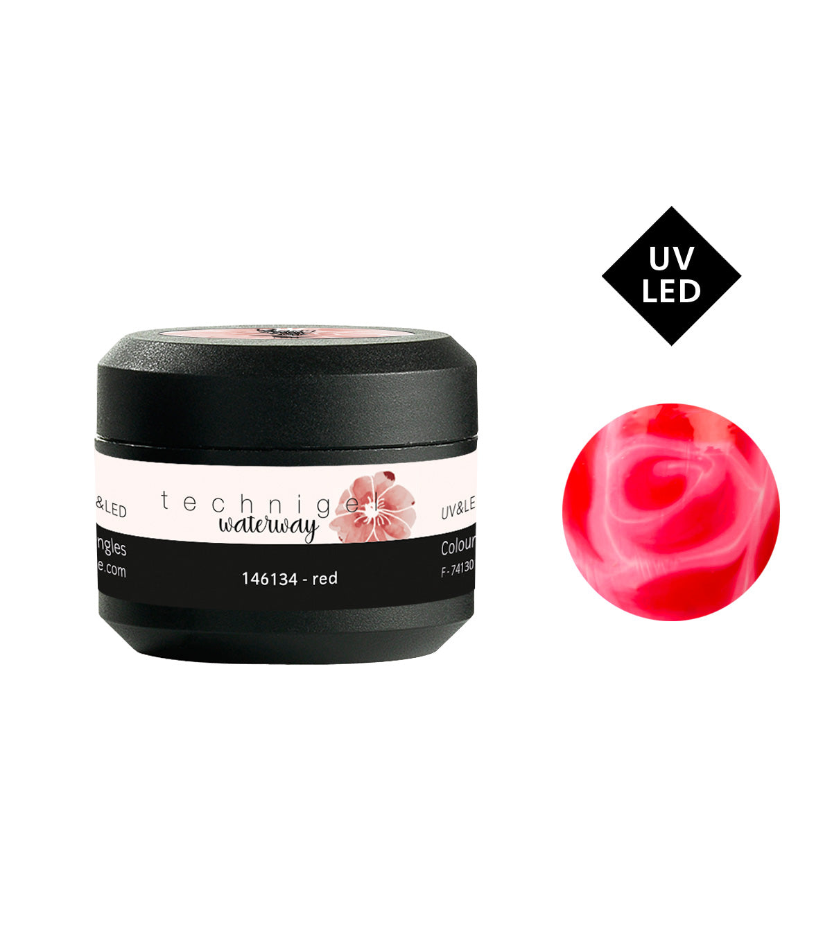 PEGGY SAGE  GEL COLORATO PER UNGHIE UV&LED WATERWAY RED 5G