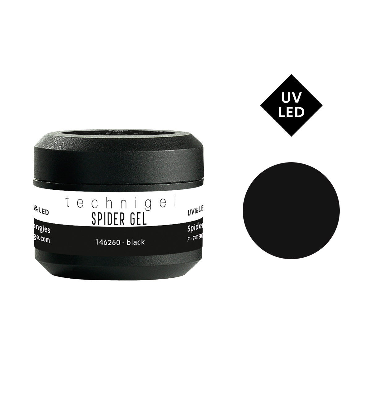 PEGGY SAGE  SPIDER GEL BLACK UV&LED - 5G