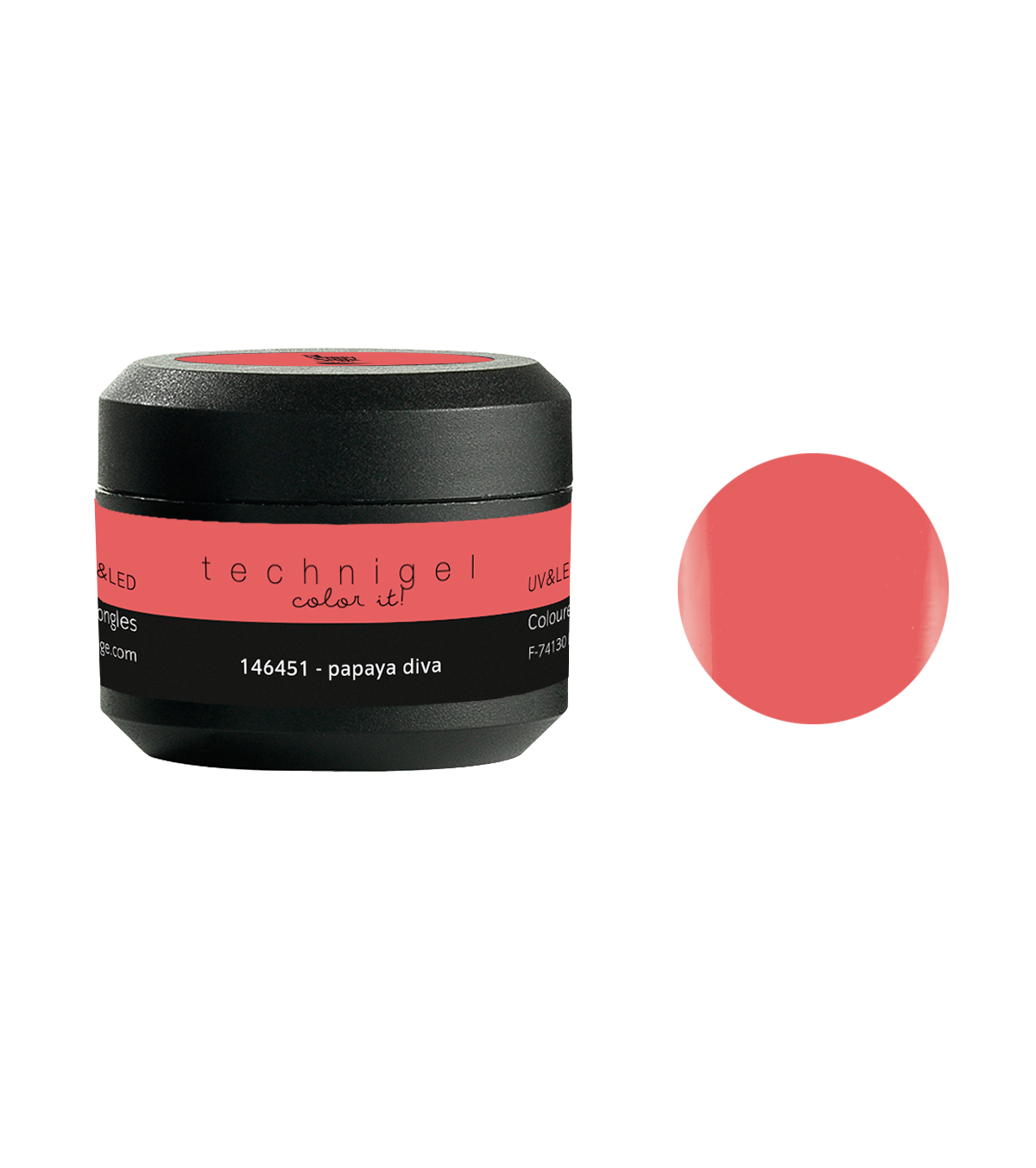 PEGGY SAGE  GEL UV&LED COLORATO PER UNGHIE PAPAYA DIVA 5G