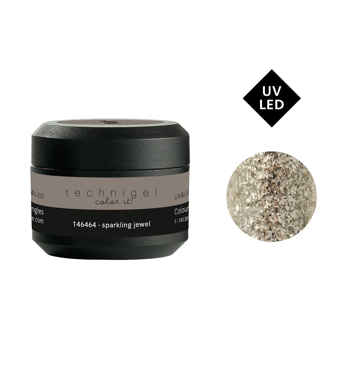 PEGGY SAGE  GEL UV&LED COLORATO PER UNGHIE SPARKLING JEWEL 5G