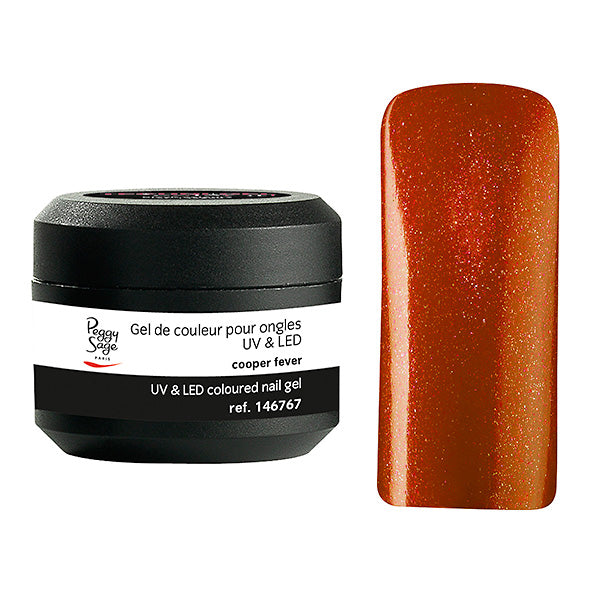 PEGGY SAGE  GEL UV&LED COLORATO PER UNGHIE COPPER FEVER 5G