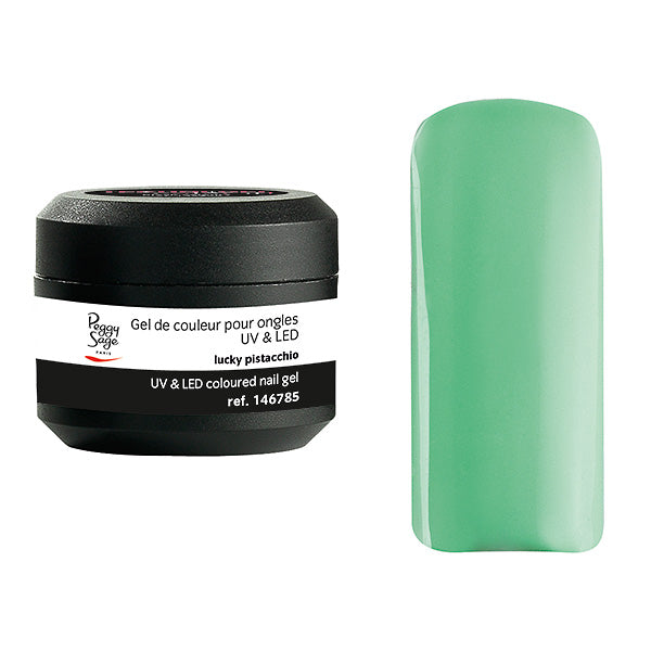 PEGGY SAGE  GEL UV&LED COLORATO PER UNGHIE LUCKY PISTACHIO 5G