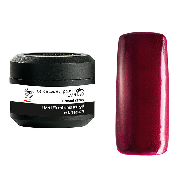 PEGGY SAGE  GEL UV&LED COLORATO PER UNGHIE DIAMANT CERISE 5G