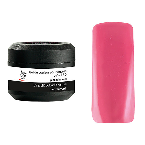 PEGGY SAGE  GEL UV&LED COLORATO PER UNGHIE PINK FABULEUX 5G