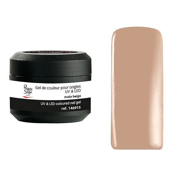 PEGGY SAGE  GEL UVELED COLORATO PER UNGHIE NUDE BEIGE 5G
