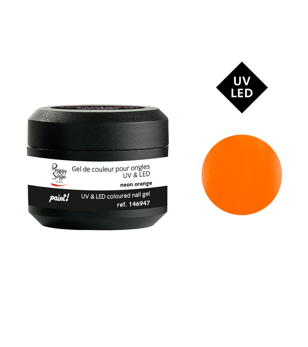 PEGGY SAGE  GEL COLORATO PER UNGHIE UV&LED NEON ORANGE 5G