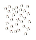PEGGY SAGE  28 STRASS PER UNGHIE QUADRATO ARGENTO 2 MM