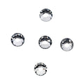 PEGGY SAGE  DECORAZIONIPER UNGHIE CRISTALLO - ARGENT