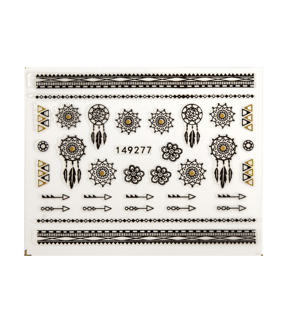 PEGGY SAGE  DECORAZIONIADESIVE PER UNGHIE MANDALA