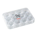 PEGGY SAGE  NAIL ART BOX - KIT 12 COMPARTI DA AVVITARE VUOTO