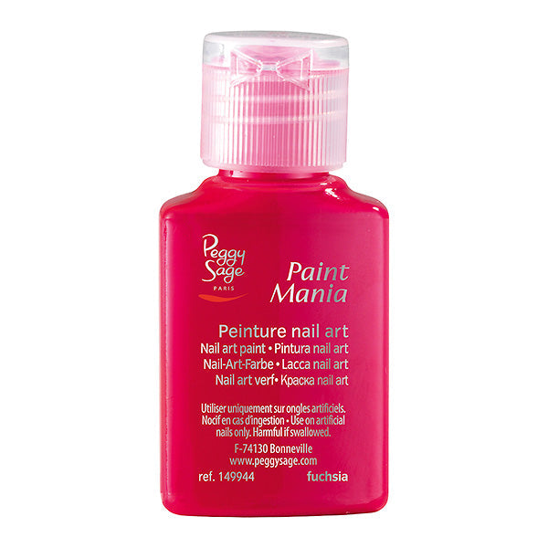 PEGGY SAGE  LACCA NAIL ART PAINT MANIA FUCHSIA 25ML