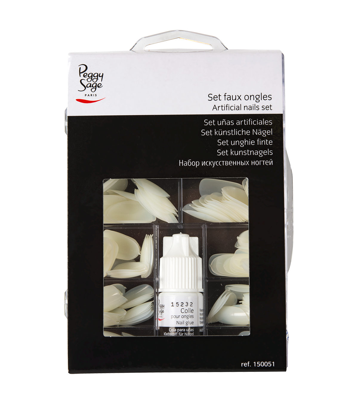 PEGGY SAGE  SET 200 UNGHIE FINTE + COLLA