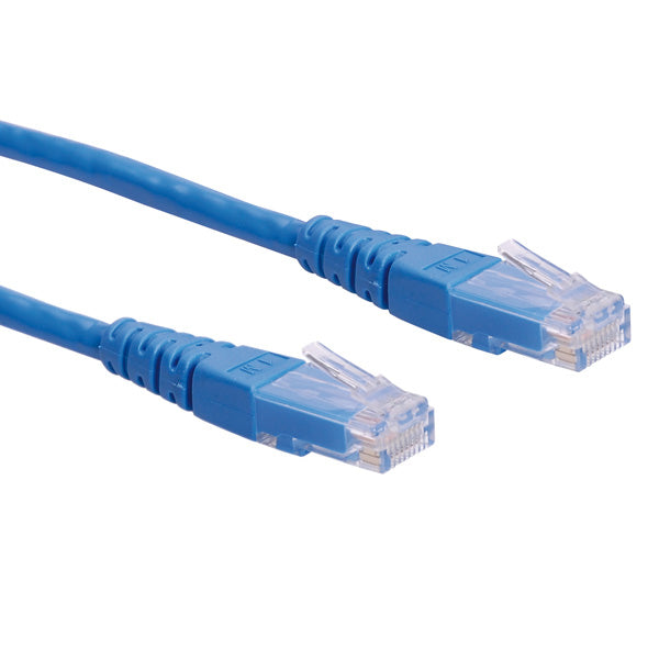 ROLINE CAVOUTP PATCHCORD CAT.6, CLASS E, BLU, 5M [21.15.1564]