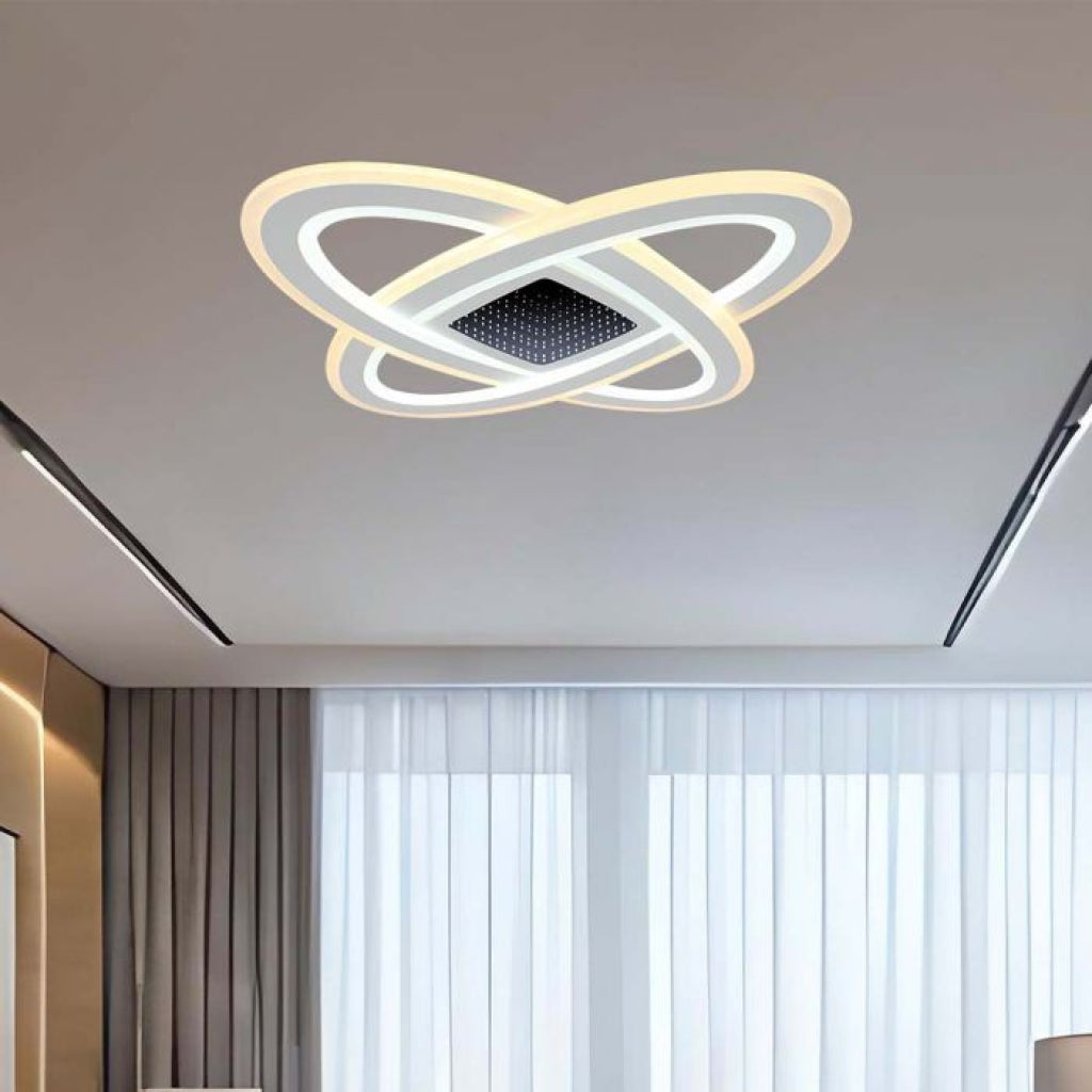 V-Tac Lampadario LED 130W Dimmerabile CCT con Telecomando Ø50cm