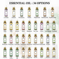 Olio essenziale per aromaterapia 10 ml: olio essenziale puro alla rosa e lavanda
