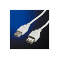 ROLINE CAVO USB2.0 CABLE, A - A, M F, 1.8M [S3112]