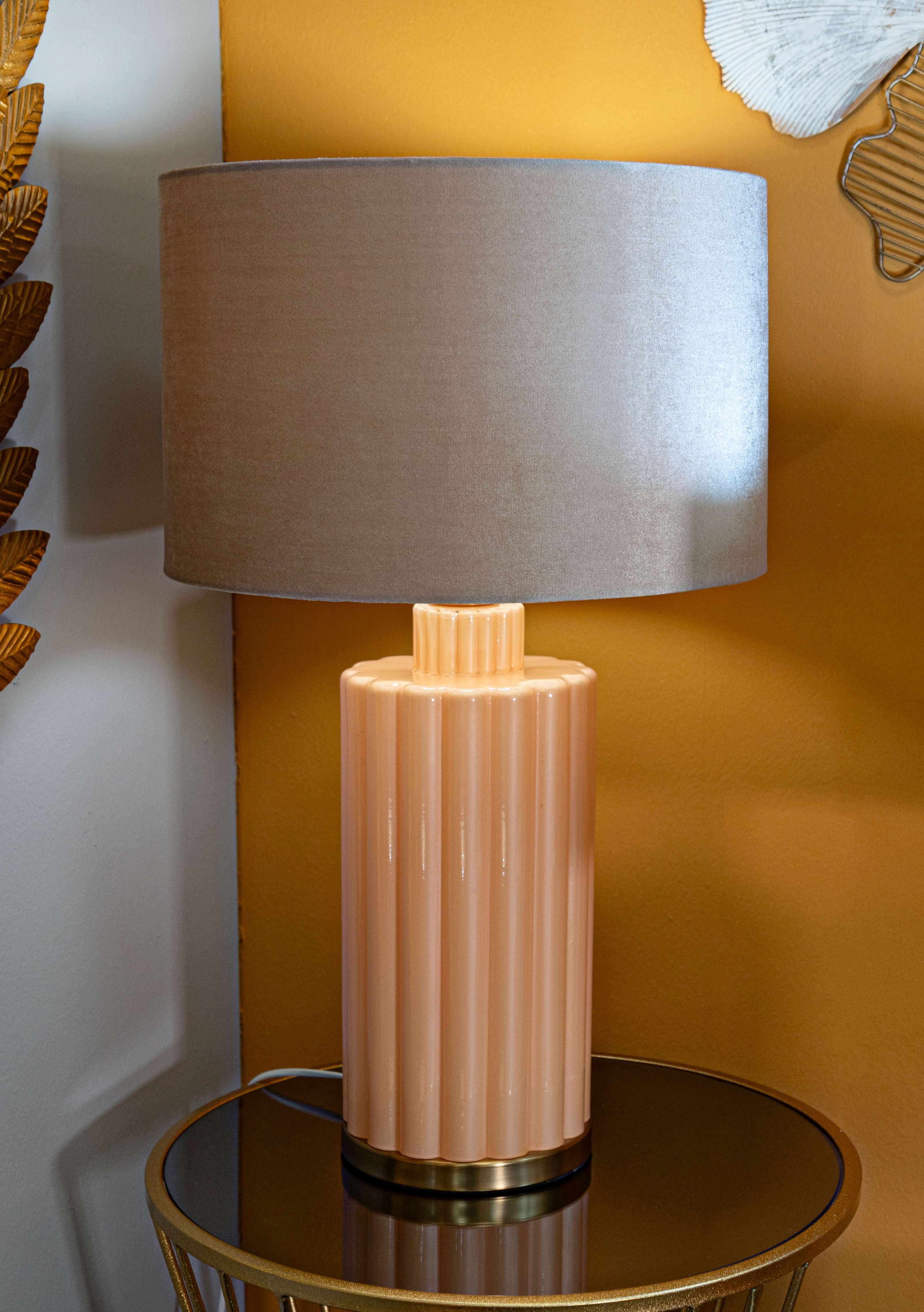 Lampada Da Tavolo Perly -D- CM Ø 40,5X69,5 Elegante Design