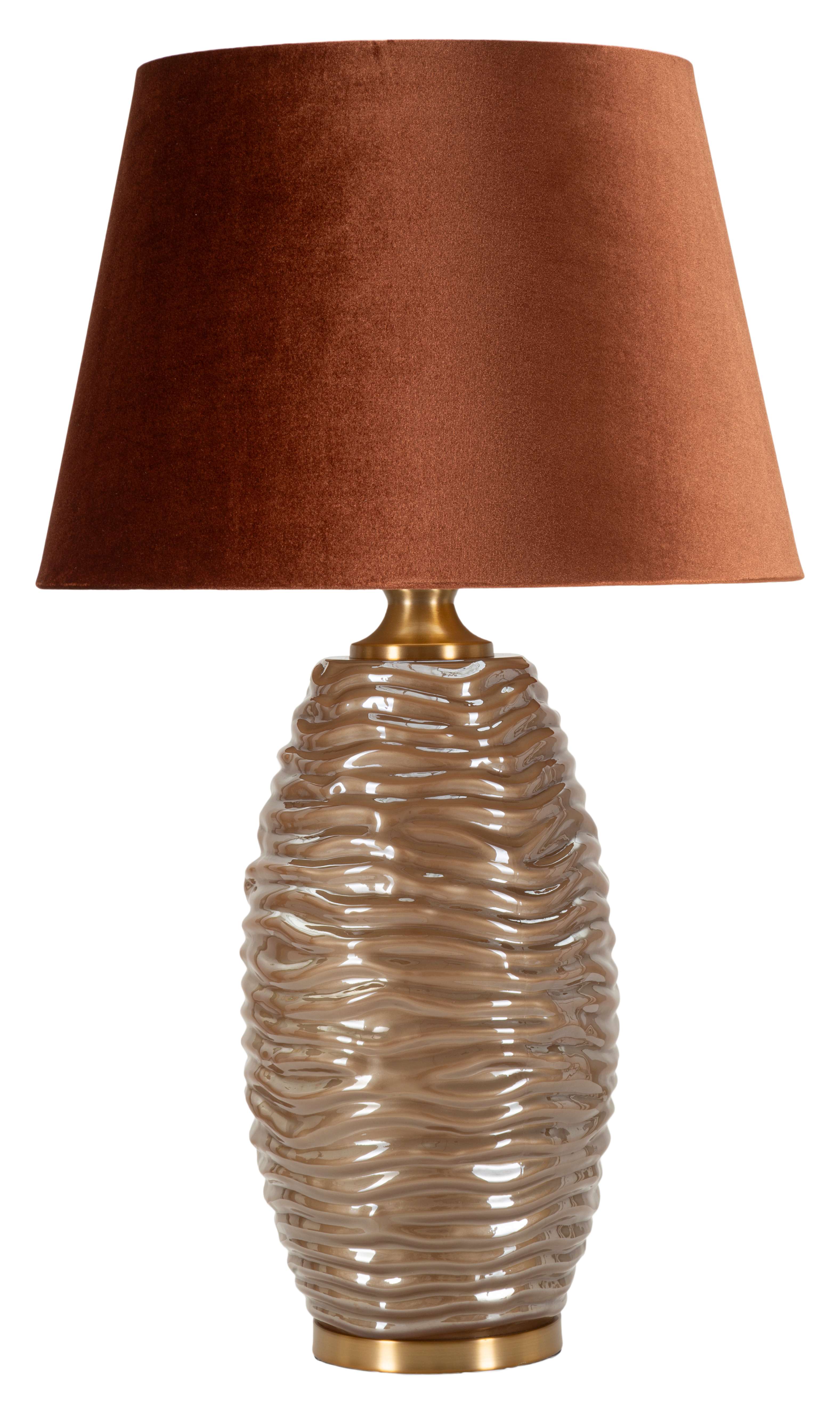 Lampada Da Tavolo Praga -B- Cm Ø 45,5X79 Elegante Design