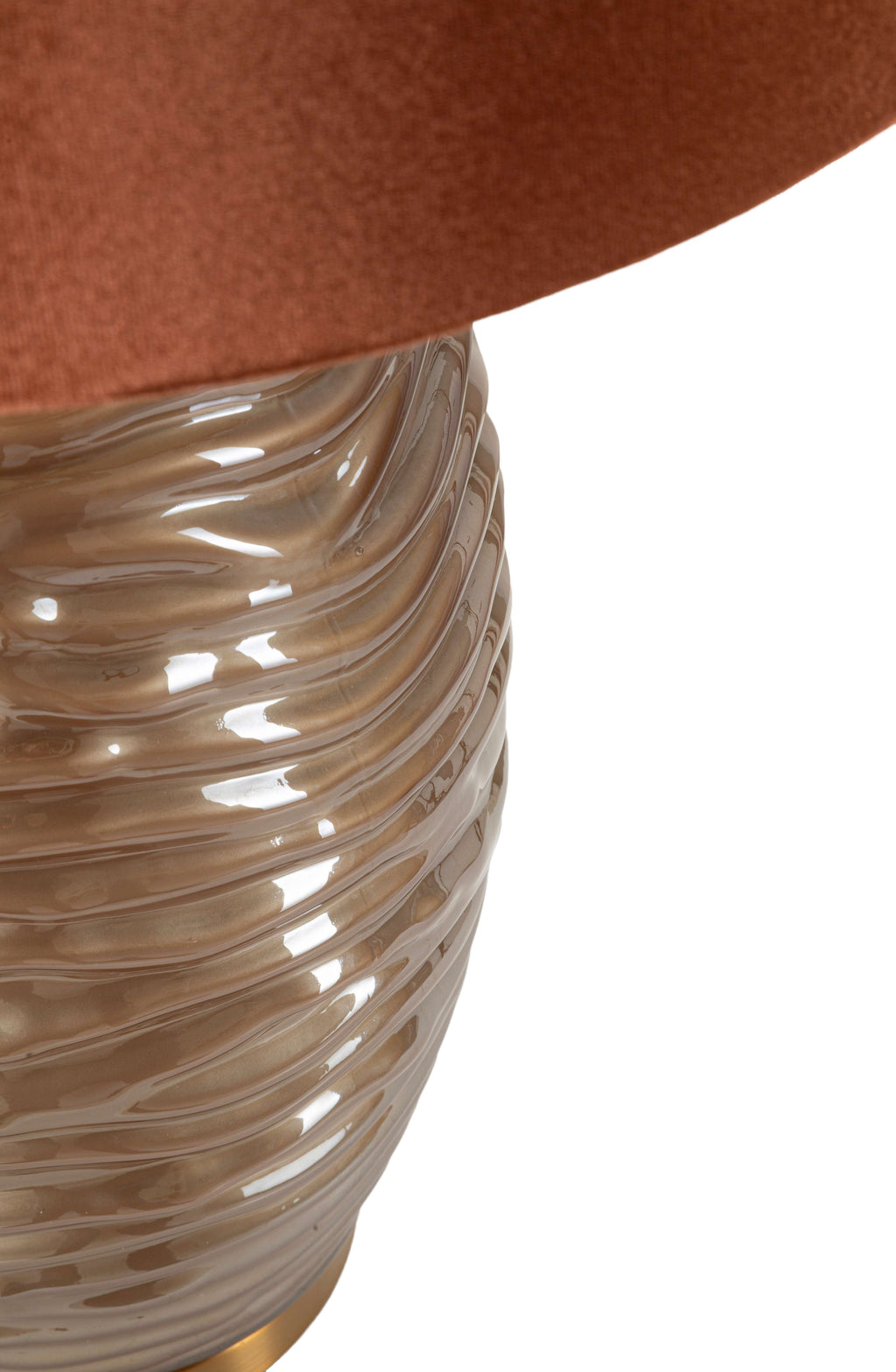 Lampada Da Tavolo Praga -B- Cm Ø 45,5X79 Elegante Design