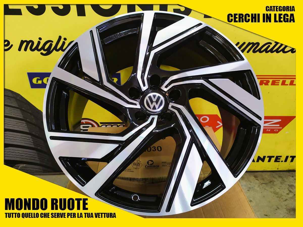 KIT4 Cerchi In Lega AC521 da 20 Pollici per VOLKSWAGEN ID4 ID5 GTX ID7