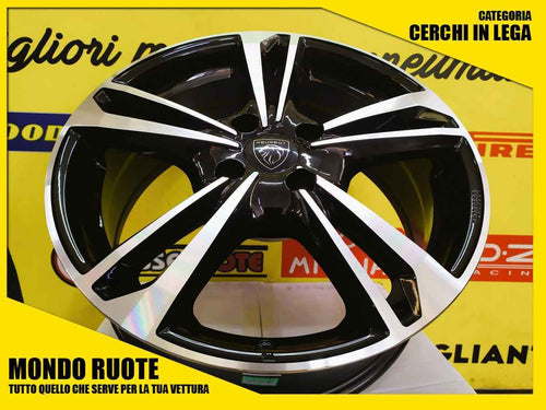 4 KIT Cerchi in Lega Nuovi MAK EMBLEMA da 15 Pollici per PEUGEOT 1007 (2004-2009) 20
