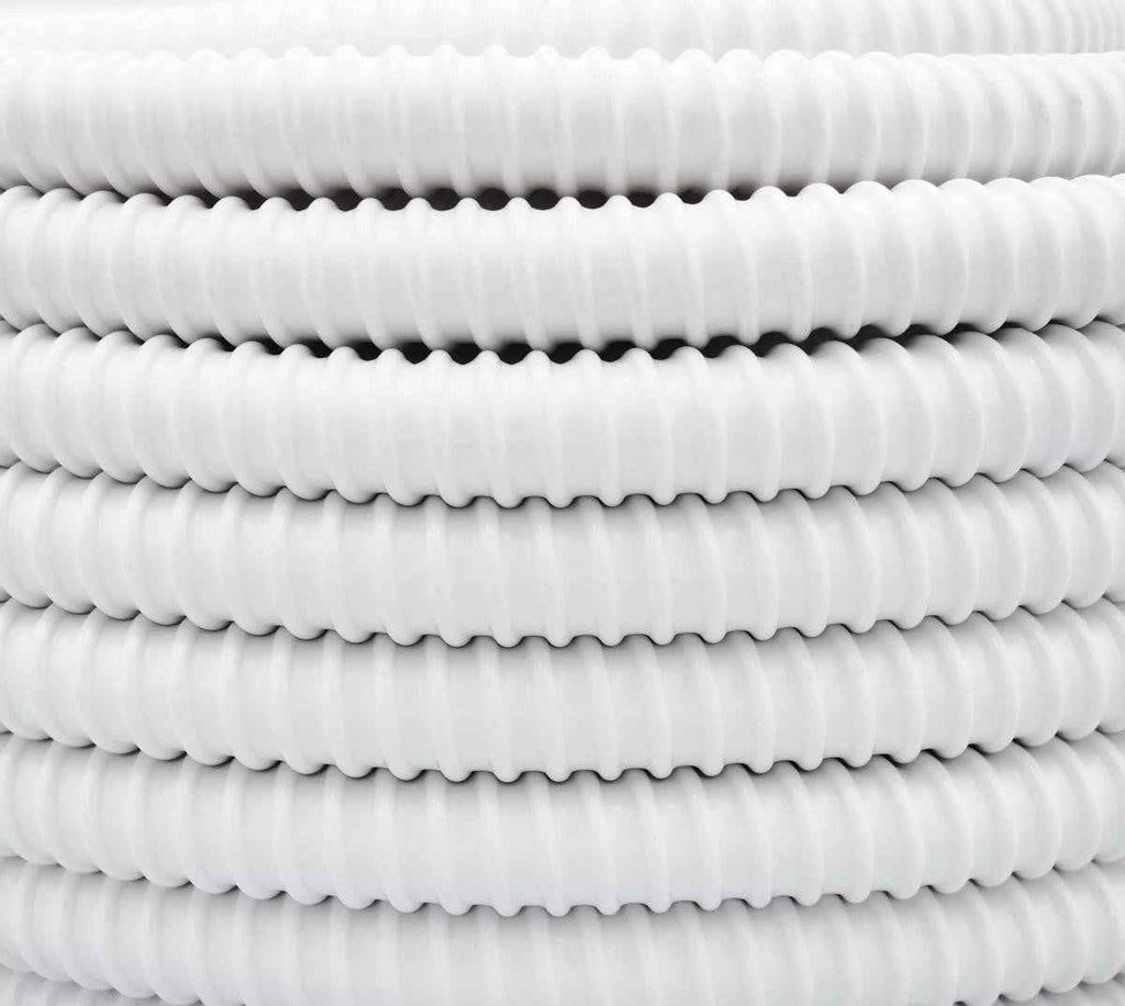 Tubo Corrugato Condensa Climatizzatore 20 mm 30 m Bianco