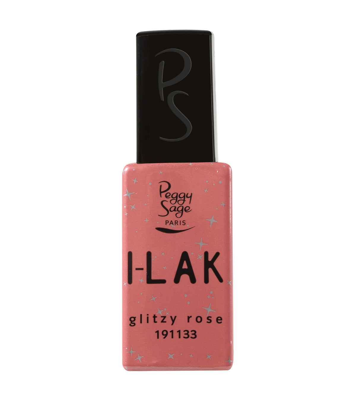 PEGGY SAGE  I-LAK SOAK OFF GEL POLISH GLITZY ROSE - 11ML