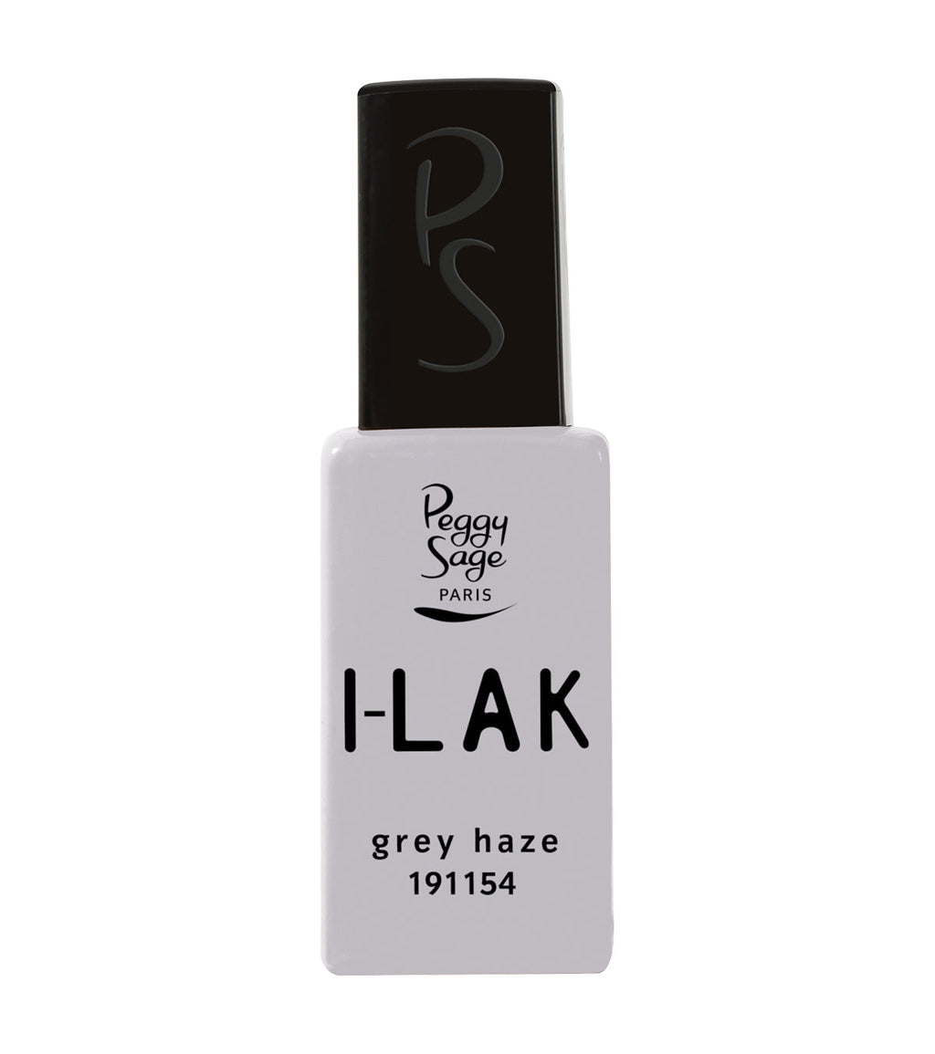 PEGGY SAGE  I-LAK SOAK OFF GEL POLISH GREY HAZE - 11ML