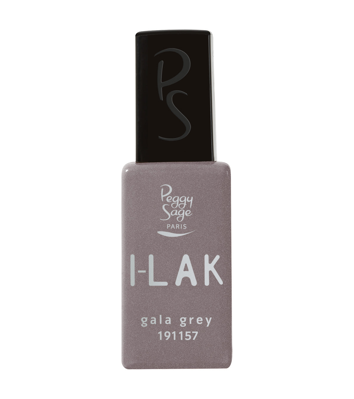 PEGGY SAGE  I-LAK SOAK OFF GEL POLISH GALA GREY  - 11ML
