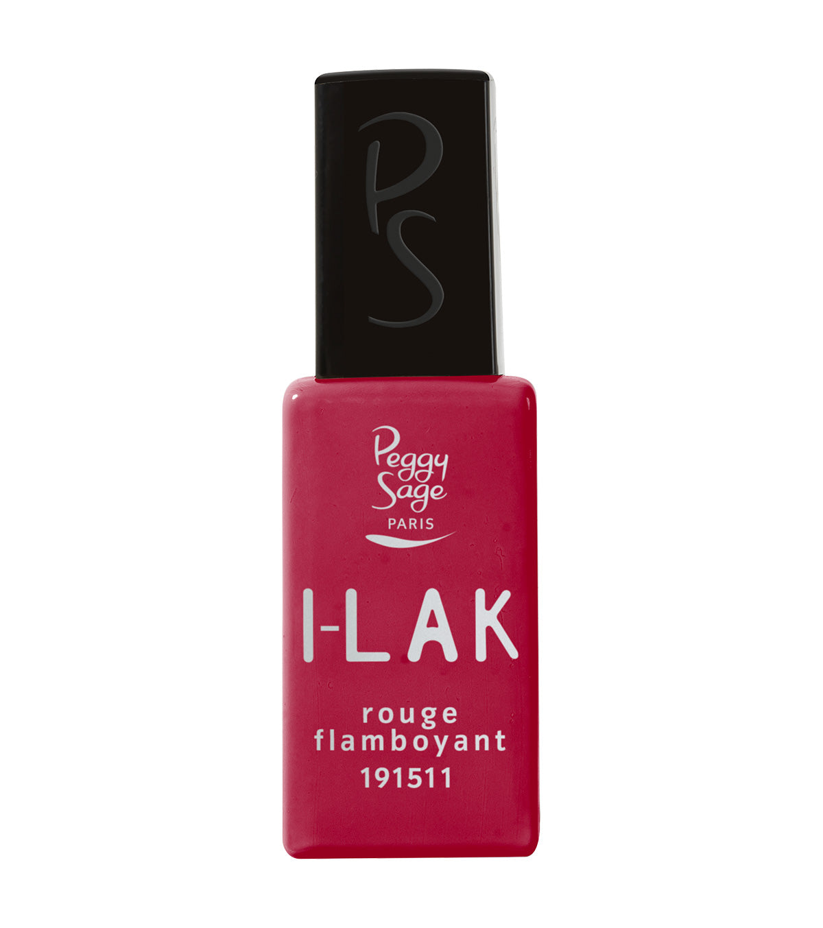 PEGGY SAGE  I-LAK SOAK OFF GEL POLISH ROUGE FLAMBOYANT - 11ML