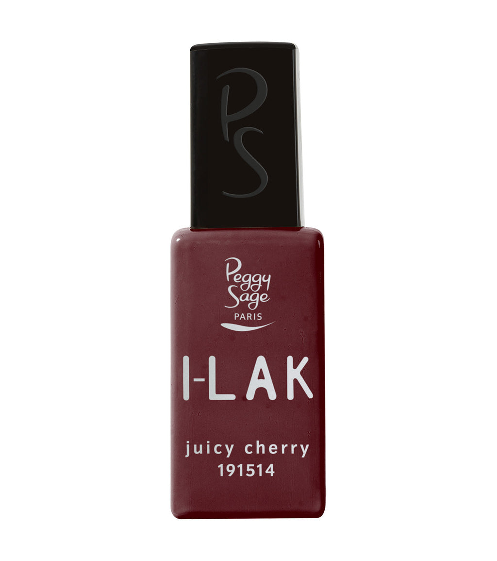 PEGGY SAGE  I-LAK SOAK OFF GEL POLISH JUICY CHERRY  - 11ML