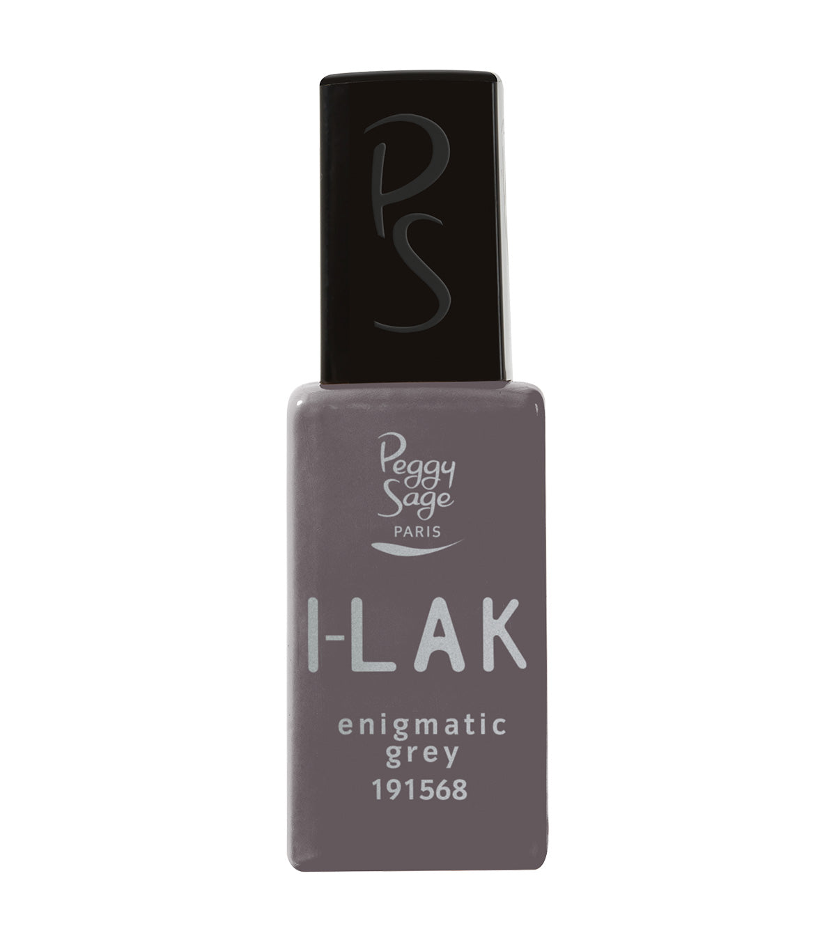 PEGGY SAGE  I-LAK SOAK OFF GEL POLISH ENIGMATIC GREY - 11ML