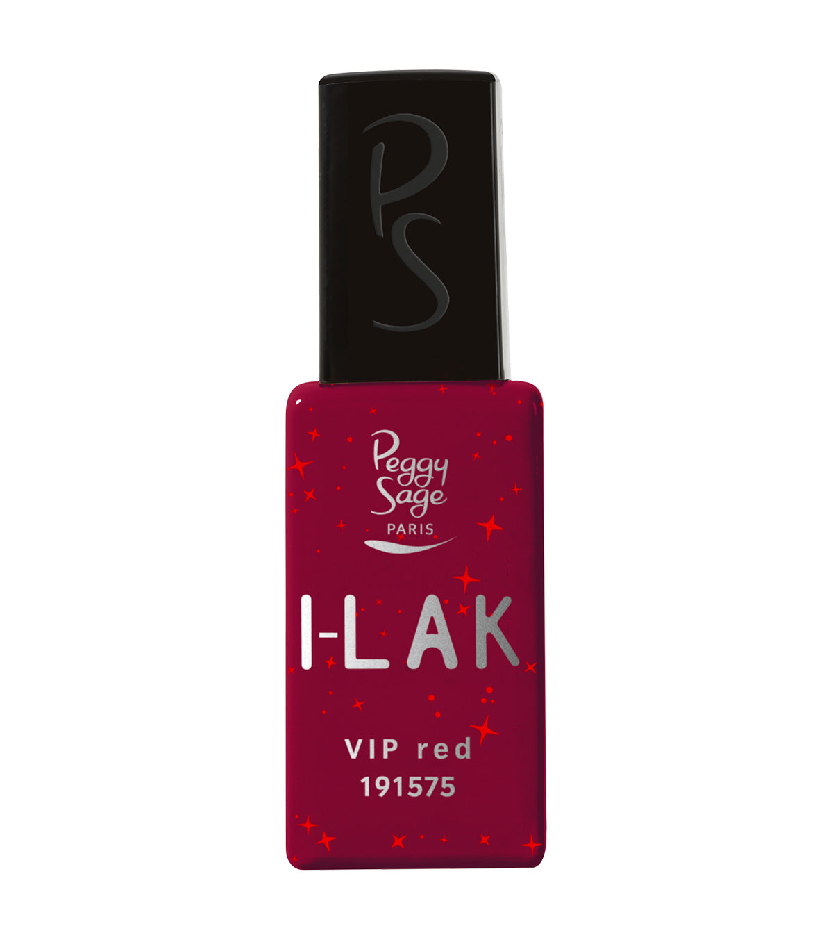 PEGGY SAGE  I-LAK SOAK OFF GEL POLISH VIP RED - 11ML