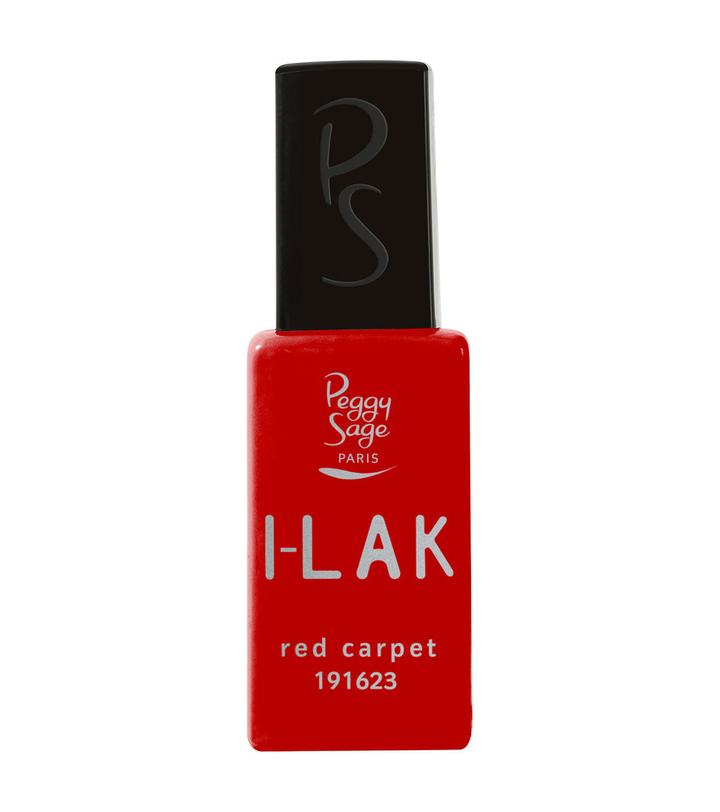 PEGGY SAGE  I-LAK SOAK OFF GEL POLISH RED CARPET - 11ML