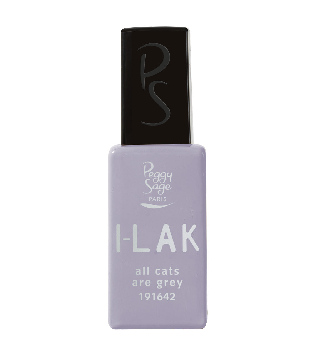 PEGGY SAGE  I-LAK SOAK OFF GEL POLISH ALL CATS ARE GREY - 11ML